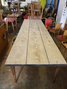 360cm long antique table fir