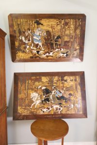 French wooden pictures - early 20th century